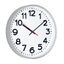 Часы настенные ChronoTop, серебристые-