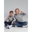 Свитшот Toima Kids серый меланж, 6 лет-