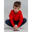 Свитшот Toima Kids красный, 6 лет-