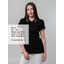 Рубашка поло женская Virma Stripes Lady, черная, размер S-