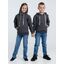 Толстовка с капюшоном детская Kirenga Kids, темно-серая (графит), 12 лет-