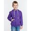 Толстовка с капюшоном детская Kirenga Kids, фиолетовая, 14 лет-