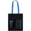 Набор Velours Bag, черный с синим-