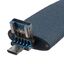 Флешка Pebble Universal, USB 3.0, серо-синяя, 32 Гб-