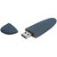 Флешка Pebble Universal, USB 3.0, серо-синяя, 32 Гб-