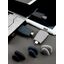 Флешка Pebble Universal, USB 3.0, серо-синяя, 32 Гб-