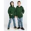 Худи детское Kirenga Kids 2.0, темно-зеленое, 6 лет-
