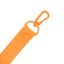 Застежка-карабин Snap Hook, M, оранжевый неон-