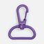 Застежка-карабин Snap Hook, L, фиолетовая-