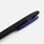 Ручка шариковая Prodir DS5 TRR-P Soft Touch, черная с синим-