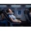 Надувная подушка под шею в чехле Sleep, серая-