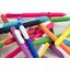 Ручка шариковая Swiper Soft Touch, неоново-оранжевая с белым-