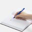 Ручка шариковая Swiper Soft Touch, синяя с белым-