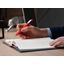 Ручка шариковая Swiper Soft Touch, красная с белым-