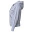 Толстовка женская Hooded Full Zip серый меланж, размер XXL-