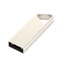USB flash-карта SPLIT (32Гб), серебристая, 3,6х1,2х0,5 см, металл-