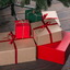 Коробка подарочная Big BOX, размер: 24 x 21 x 11 см картон МГК бур., самосборная-