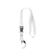 Шнурок Sagan с отстегивающейся пряжкой, держатель для телефона, белый-