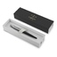 Шариковая ручка Parker Jotter Essential, Satin Black CT, стержень: M, цвет чернил : blue или black-