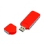 USB-флешка на 16 Гб в стиле I-phone, прямоугольнй формы, красный-