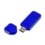 USB-флешка на 16 Гб в стиле I-phone, прямоугольнй формы, синий-