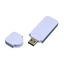 USB-флешка на 16 Гб в стиле I-phone, прямоугольнй формы, белый-