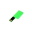 USB-флешка на 32 Гб в виде пластиковой карточки, зеленый-
