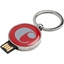 Набор Cacharel: шариковая ручка, брелок с флеш-картой USB 2. на 4 Гб, красный/серебристый-
