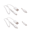 Кабель 2-в-1 (microUSB, Lightning)-