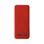 Внешний аккумулятор Kris soft touch, 10000mAh (Красный)-