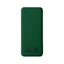 Внешний аккумулятор Kris soft touch, 10000mAh (Тёмно-зелёный)-