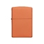 Зажигалка ZIPPO Classic с покрытием Orange Matte, латунь/сталь, оранжевая, матовая, 38x13x57 мм-