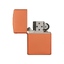 Зажигалка ZIPPO Classic с покрытием Orange Matte, латунь/сталь, оранжевая, матовая, 38x13x57 мм-
