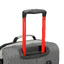 Сумка на колесах TORBER РИТМ, серый, полиэстер 900D с PU покрытием, 49 x 35,5 x 26 см, 35 л-