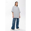 Футболка оверсайз STAN хлопок 180, 306, Стальной серый,  (150)  (46/S)-