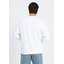 Свитшот унисекс STAN футер без начёса, 350, 96, Белый,  (10/1)  (58/4XL)-