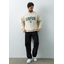 Свитшот унисекс STAN футер без начёса, 350, 96, Молочный,  (11)  (44/XS)-