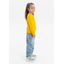 Свитшот детский STAN футер без начёса, 260, 63J, Жёлтый,  (12/1)  (6 лет)-