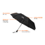 Автоматический складной зонт Nordic Drift Trail AWARE™ RPET, UPF 50+, d116 см-