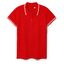 Рубашка поло женская Virma Stripes Lady, красная, размер L