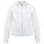 Толстовка женская Hooded Full Zip белая, размер XS