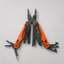 Мультитул Stinger, 107 х 19 мм, 19 функций, сталь, оранжевый корпус, стоунвош, в картонной коробке, в комплекте нейлоновый чехол