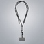 Шнурок-держатель для телефона с зарядным кабелем USB-C на USB-C/Lightning «Lany Eco Charge», серый