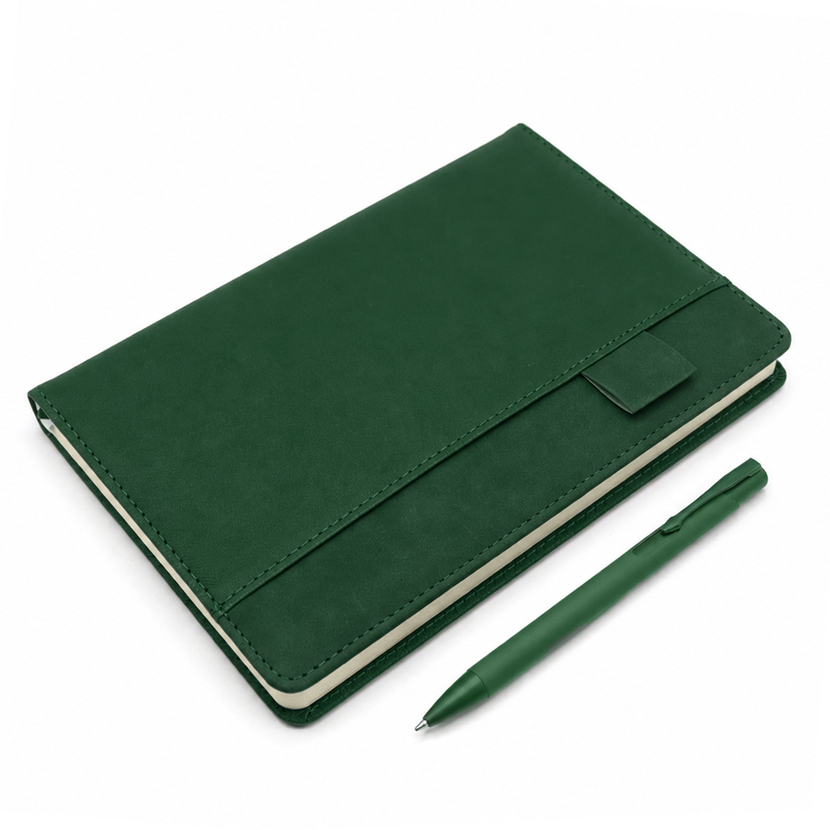 Подарочный набор Task & Pen, зелёный