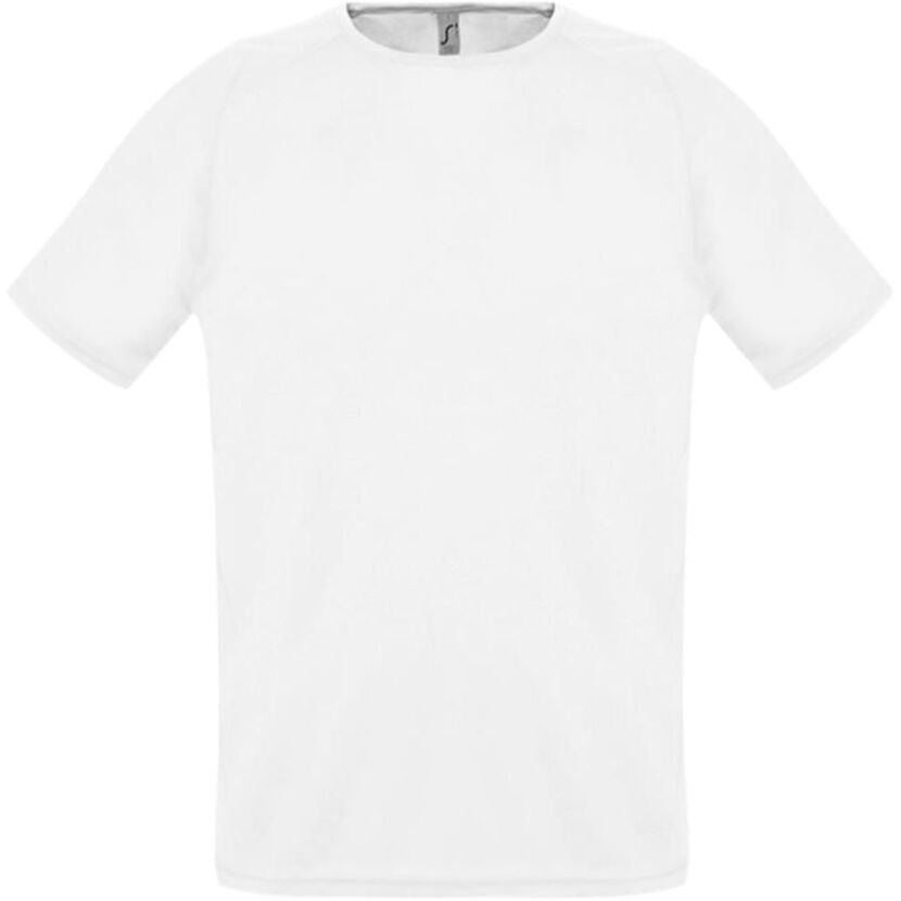 Футболка унисекс Sporty 140 белая, размер M