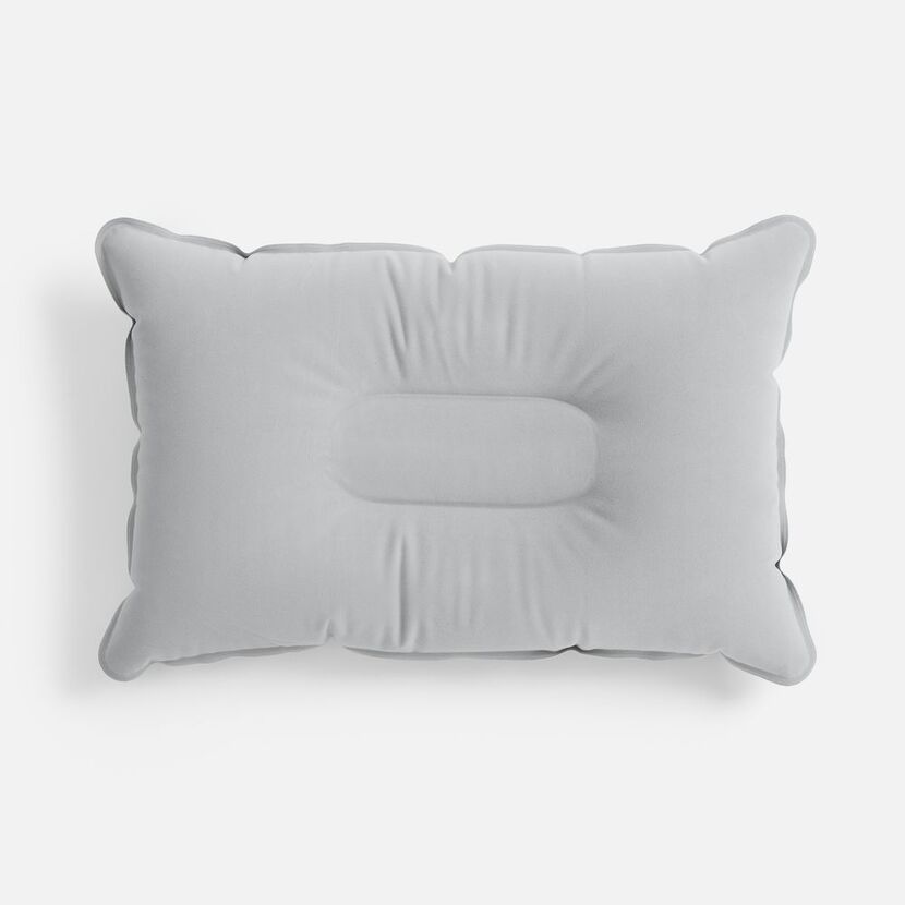 Надувная подушка Pillowish, серая