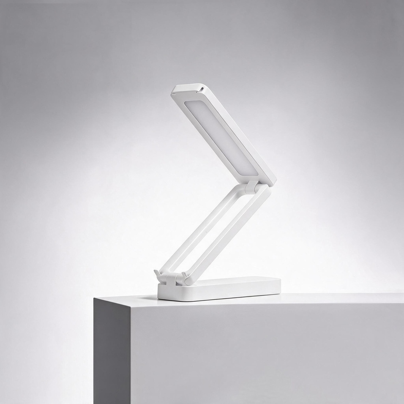 Складная настольная LED лампа "Stack N", 3 Вт, белый