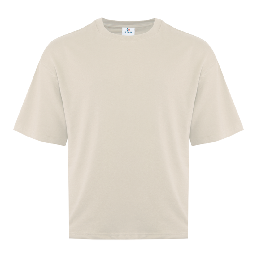 Футболка унисекс оверсайз STAN хлопок/полиэстер 260, 40, Молочный,  (11)  (44/XS)