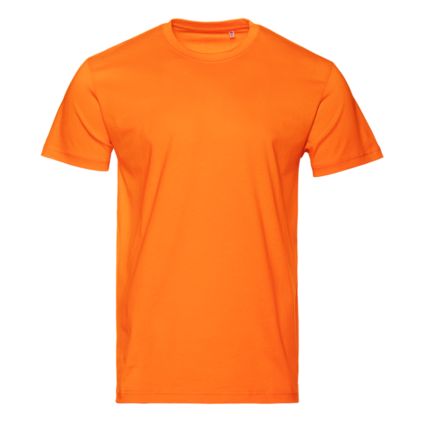 Футболка унисекс STAN, хлопок 150, 51, Оранжевый,  (28/1)  (44/XS)