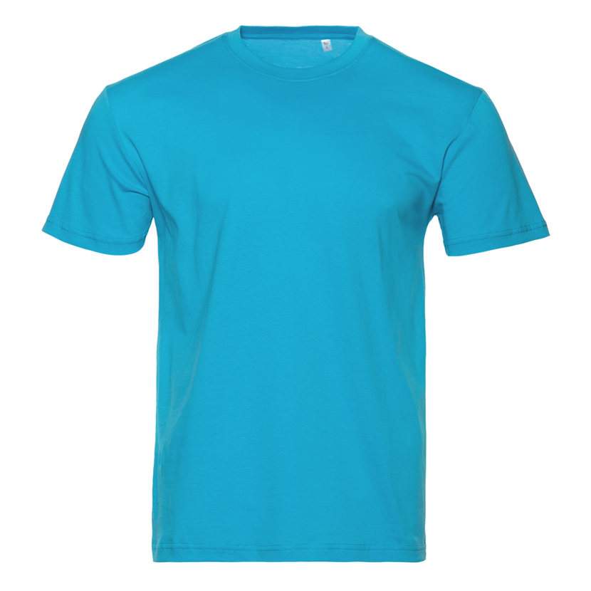 Футболка унисекс STAN, хлопок 150, 51, Бирюзовый,  (32)  (44/XS)